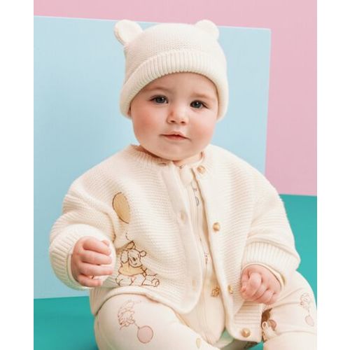 Baby Disney Winnie the Pooh Cardigan & Hat Set