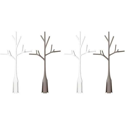 Boon Twig Baby Bottle Drying Rack Accessories - Space Saving Baby Accessories for Baby Bottle-Feeding Supplies - Bottle Rack Dryer Attachments for Baby Bottle Storage - 2 Count (Pack of 2)