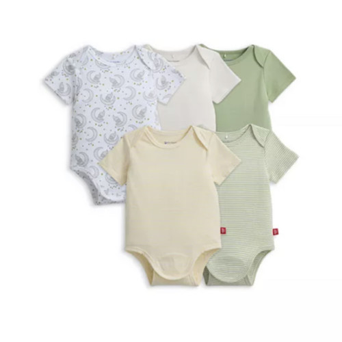 Unisex Bodysuit Bundle, Pack of 5 - Baby