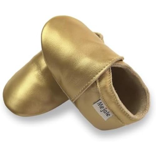 Mejale Baby Infant Toddler Shoes Slip-on Moccasins