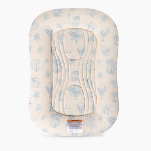 Infant Lounger Wave | Blue Toile