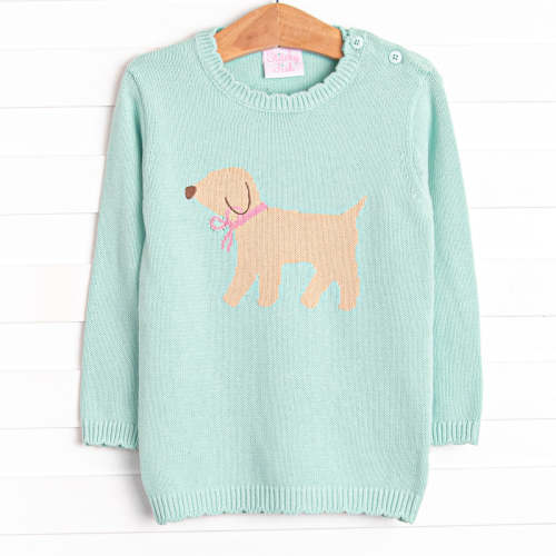 Fall Fetch Sweater, Green – Stitchy Fish