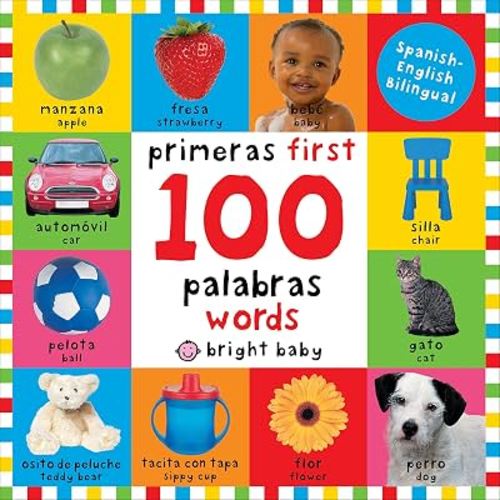 First 100 Big Board: First 100 Words / Primera 100 Palabras Bilingual: Primeras 100 Palabras - Spanish-English Bilingual