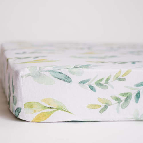 Leafy Greens Mini Crib Fitted Sheet