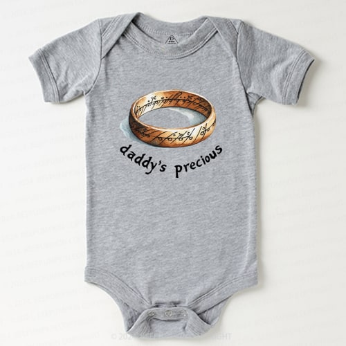Daddy's Precious Bodysuit For Baby Beepumpkin