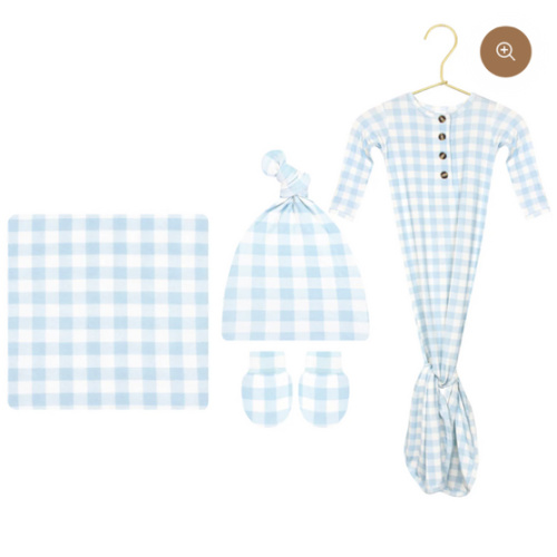 Walker Newborn Hat Bundle (Gown)