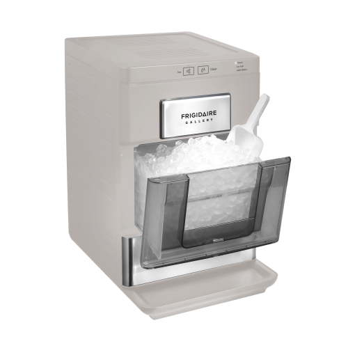 Frigidaire Gallery 33 lbs. Touchscreen Nugget Ice Maker - Stainless Steel Accent, EFIC220, Grey