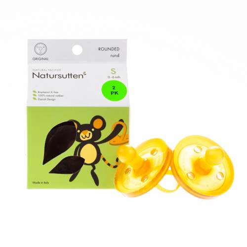 Natursutten Round Shield Pacifier – Blooming Baby