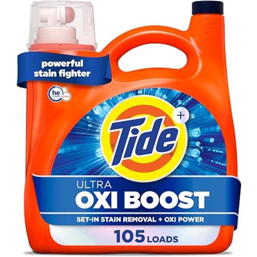Tide Ultra Oxi Boost Liquid Laundry Detergent