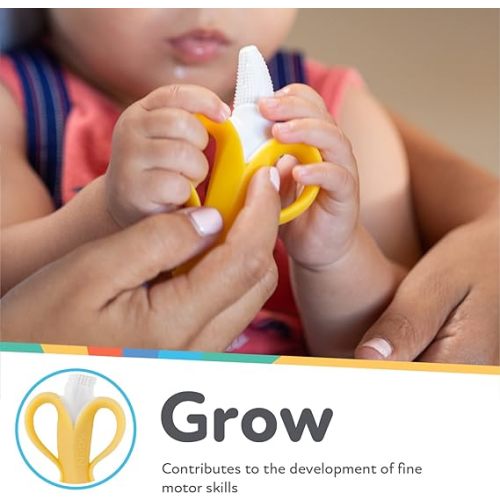 Nuby Nananubs Banana Massaging Teether - 1 Count (Pack of 1)