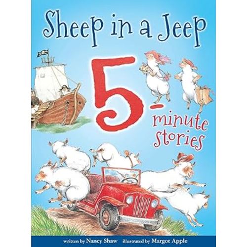 Sheep in a Jeep 5-Minute Stories: A Whimsical Treasury of Read-Aloud Fun for Kids (Ages 4-7)