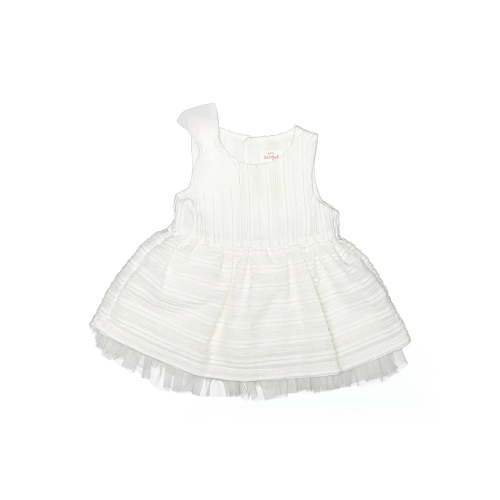 Cat & Jack 100% Cotton White Dress Size 3-6 mo