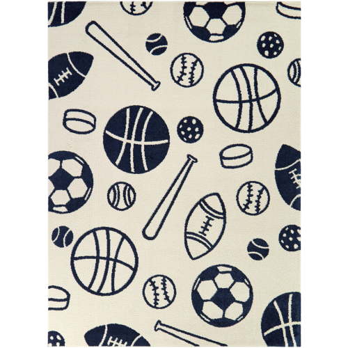 Mainstays Sports Indoor Rug, 5' 3"W x 7'L