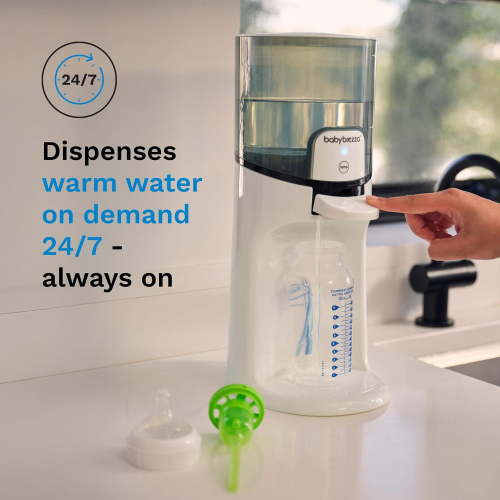 Baby Bottle Maker with 3 Temperature Settings for Formula Warming, 50oz Tank Capacity, Warm Water Dispenser, Electric Kettle Alternative