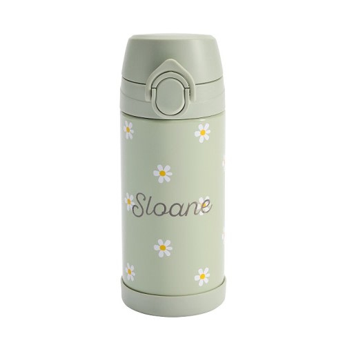 Mackenzie Sage Daisies Water Bottle