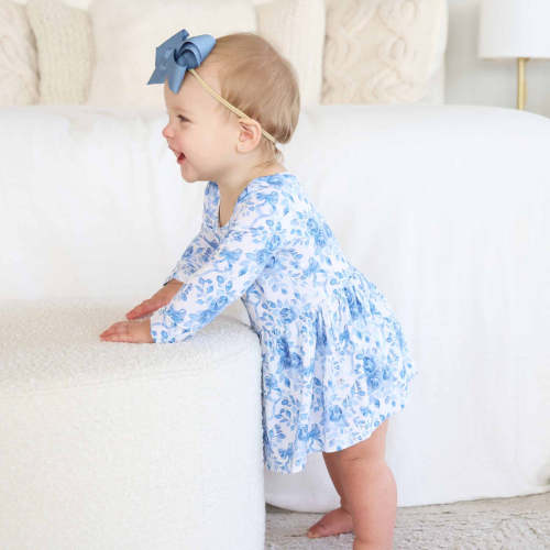 Long Sleeve Twirl Bodysuit | Betsy's Blooms