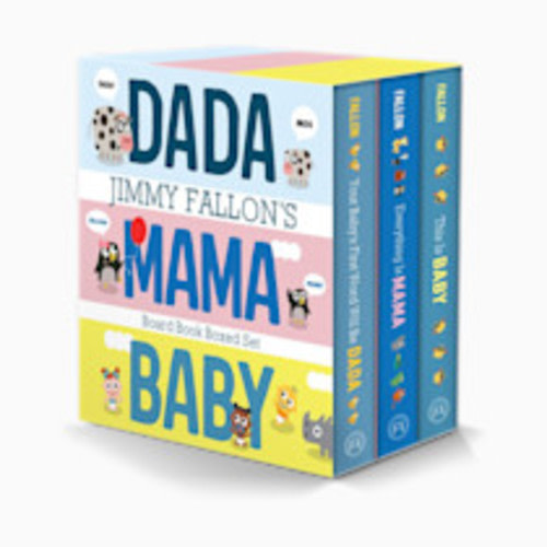Macmillan Jimmy Fallon's DADA, MAMA, and BABY Board Book Boxed Set