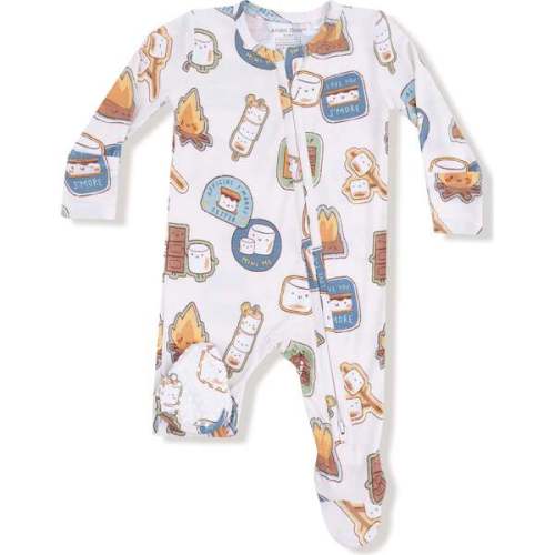 2 Way Zipper Footie Smores - Angel Dear | Maisonette