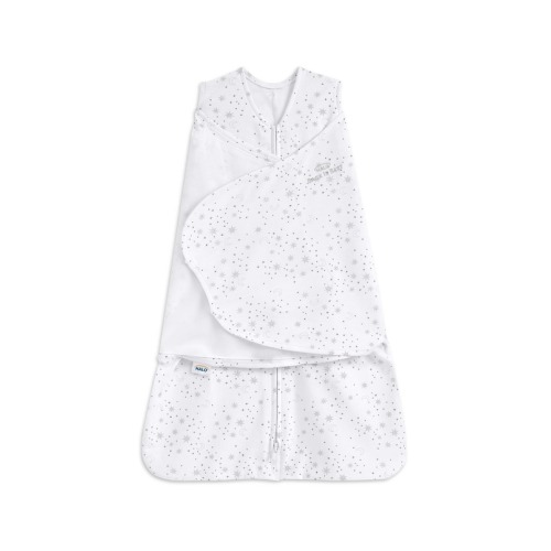 HALO Innovations Sleepsack Swaddle Midnight Moons Grey Cotton 1.5 TOG