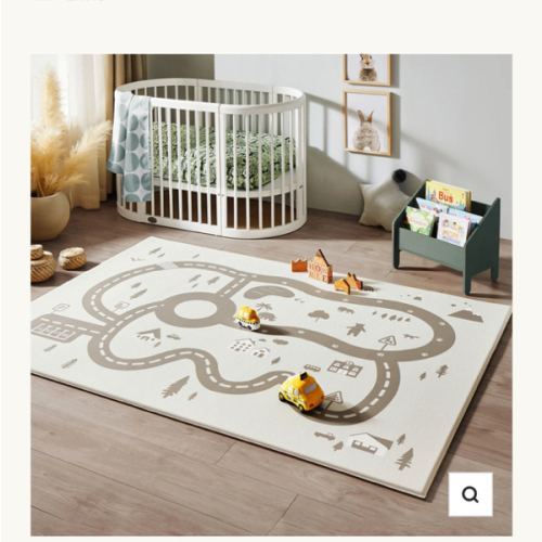 Tiny Land® Double-Sided Baby Playmat Urban Zoo Adventure