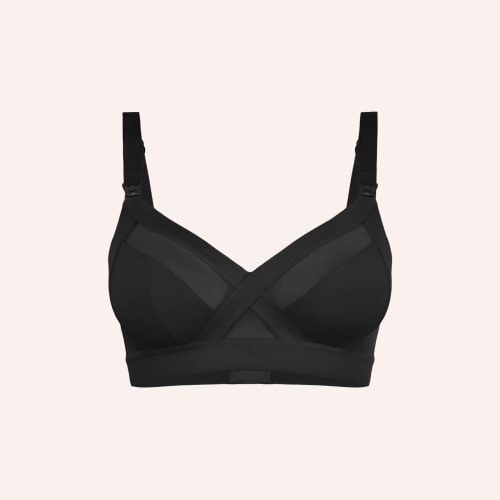 Maternity Support Wirefree Bralette - Licorice