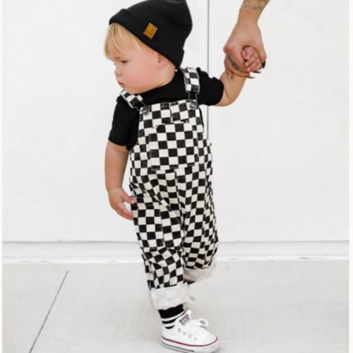 Classic Checker Overalls