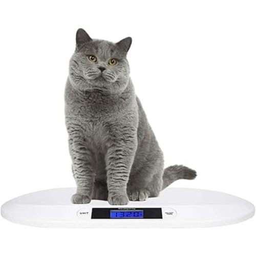 SIKE Feline Scale, Digital Portable Pet Dog Cat Scale; Comfort Baby Scale, 44 Pound Capacity, 3 Weighing Modes, Accurate Digital Scale for Infants, Toddlers, and Babies