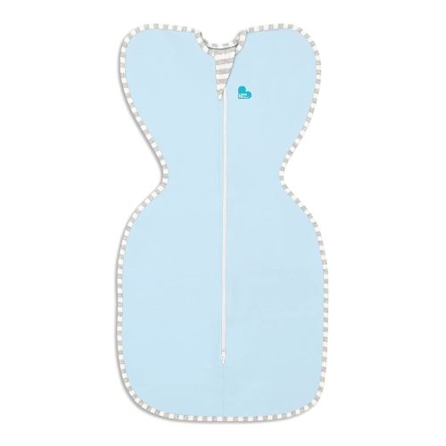 Love To Dream Swaddle UP, Blue, Small, 7-13 lbs., Dramatically better sleep, Allow baby to sleep in their preferred arms up position for self-soothing, snug fit calms startle reflex