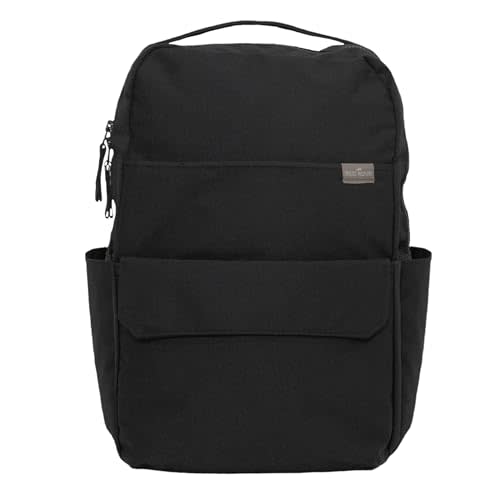 RED ROVR Roo Lightweight 1 LB Diaper Bag Backpack | 11 organizational pockets| Durable & Water-Resistant (Black)