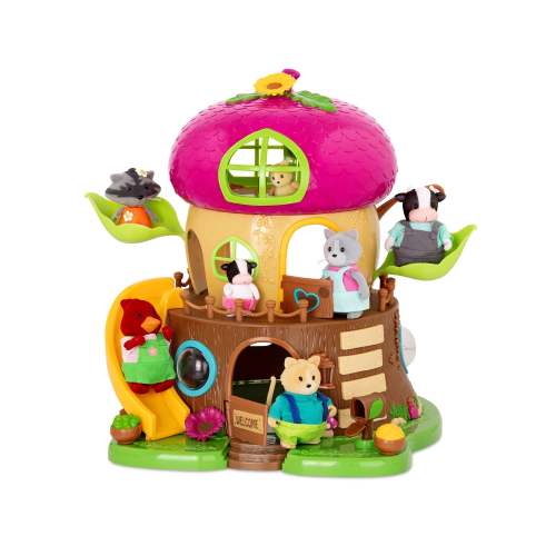 Acorn Treehouse Playhouse with Bobblehead Character