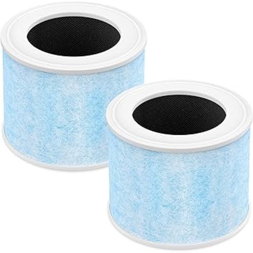 4-in-1 Air Filter Compatible with Momcozy Nursery Air Purifier, 2 Pack