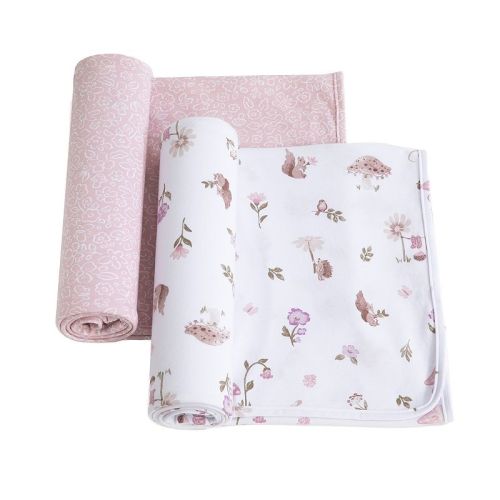 Living Textiles Baby 2-pk. Cotton Jersey Swaddle Blankets