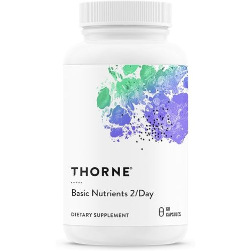 THORNE Basic Nutrients 2/Day, Vitamin & Mineral Formula, 60 Capsules