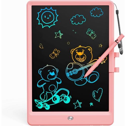Bravokids 10 Inch LCD Writing Tablet (Pink)