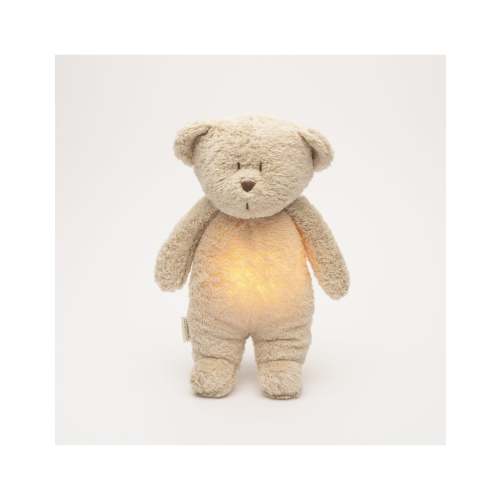 Organic Humming Friend With Night Lamp 2.0 - Sand Bear - Moonie