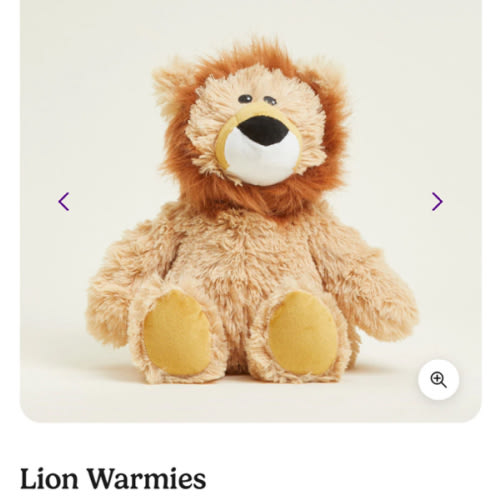Lion Warmies | Microwavable Lion Warmies Stuffed Animal | Warmies USA