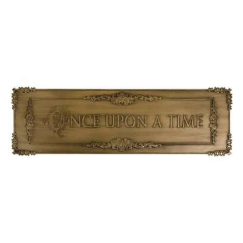 American Art Decor 9"x30" Once Upon A Time Metal Wall Décor