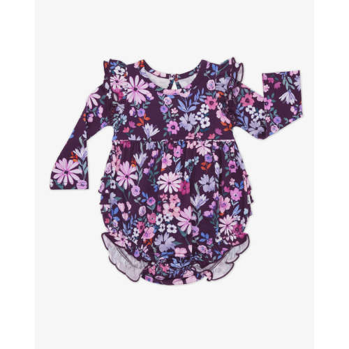 Violet Meadow Bubble Romper - Little Sleepies
