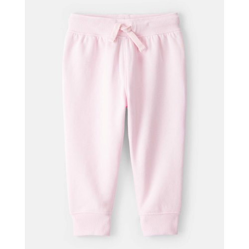 Baby Girl Drawstring Joggers - Pink - OshKosh B'gosh | Carter's