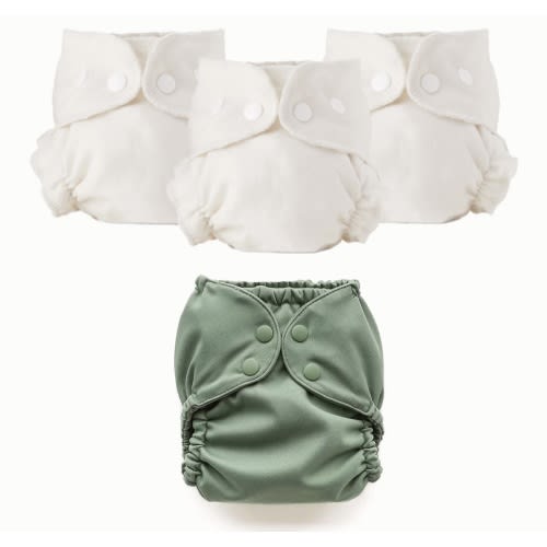 Organic Cloth Diaper Bundle Starter – Esembly