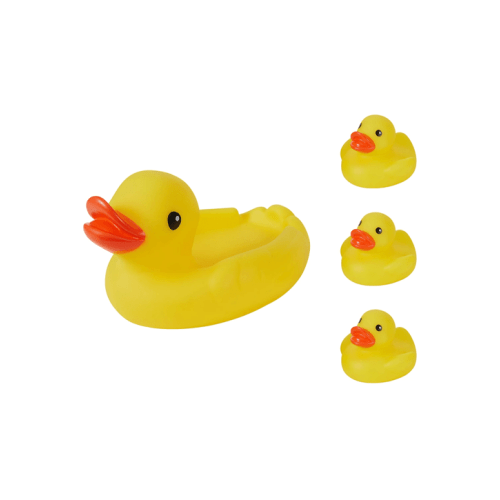 Duck Family Bath toys - Yellow - One Size