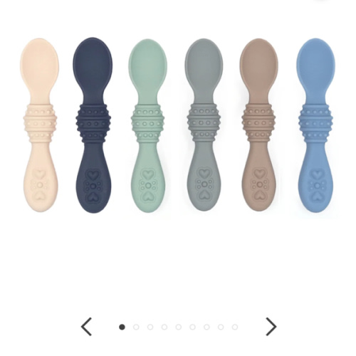 Baby Silicone Spoons | First Stage Infant Spoons