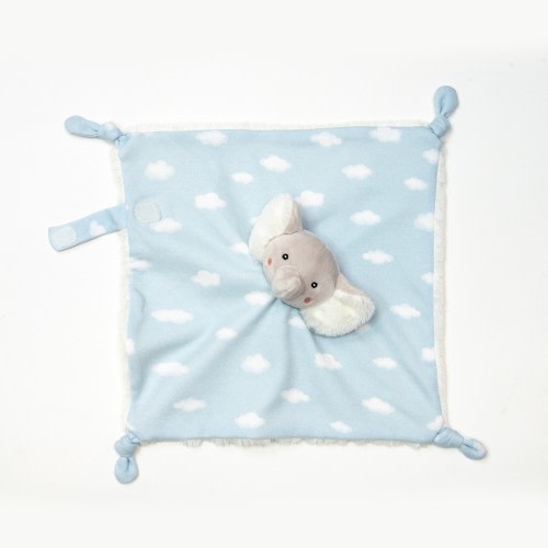 Living Textiles Security Blanket Elephant Playtime