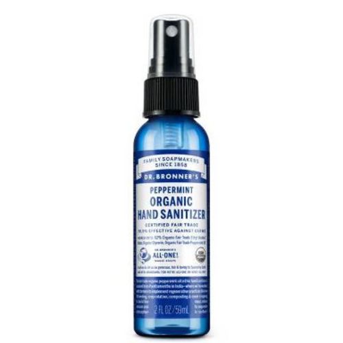 Dr. Bronner's Hand Sanitizer - Peppermint - 2 fl oz