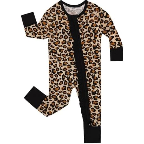 Baby Girl Romper Viscose from Bamboo Jumpsuit for Toddler Girls Long Sleeve Newborn Outfits