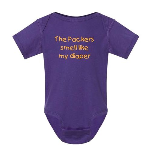 Campus Originals Vikings Fan Baby Bodysuit - Purple