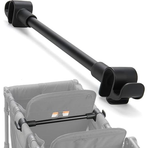 Forward-Facing Support Bar for Wonderfold Wagon Accessories W2 Elite/Veer (2-Seater)，Bus-Style Seating Upgrade with Seat Fixing Function, Removable & Easy to Install