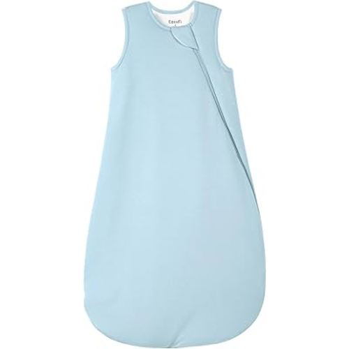 Rayon Made from Bamboo Sleep Sack 0-6 Months 2.5 Tog Winter Supersoft Infant Newborn Sleep Sack 0-3M Thick Warm Baby Sleeping Bag 3-6 Months 2-Way Zipper Baby Wearable Blanket