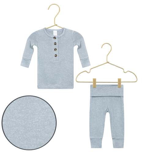 Miller Plush Knit Top + Bottoms