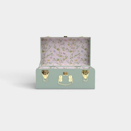 Mini Trunk - Sage - Sylvia's Summer / No Embroidery